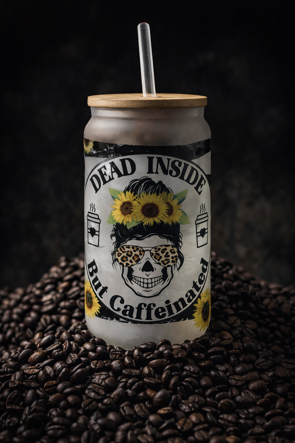 Frosted Glass Tumbler