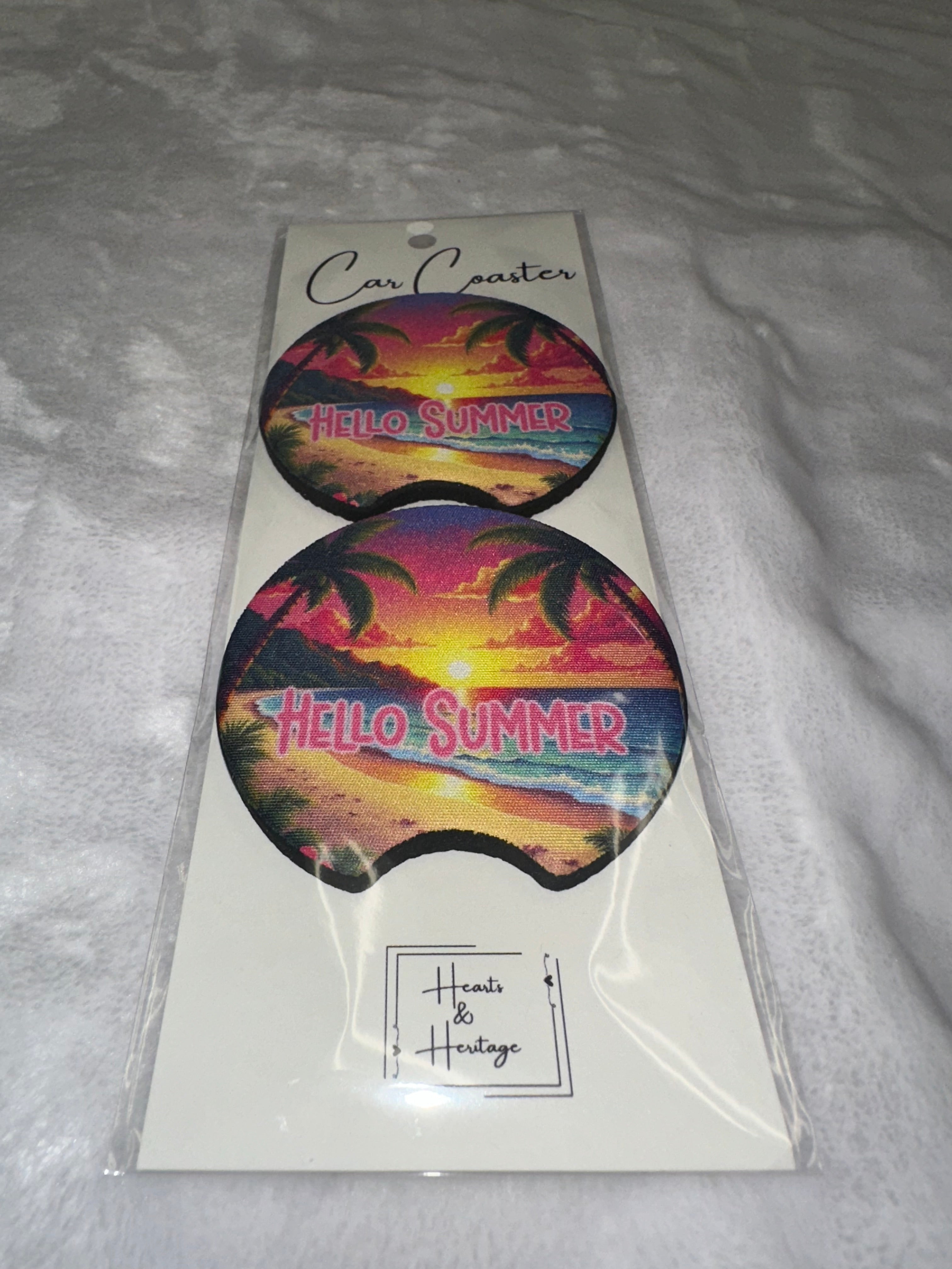 Neoprene Car Coaster